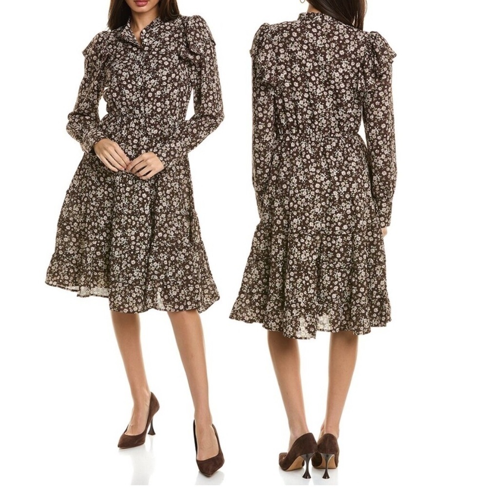 NWT Area Stars Ashley Floral Fit & Flare Dress